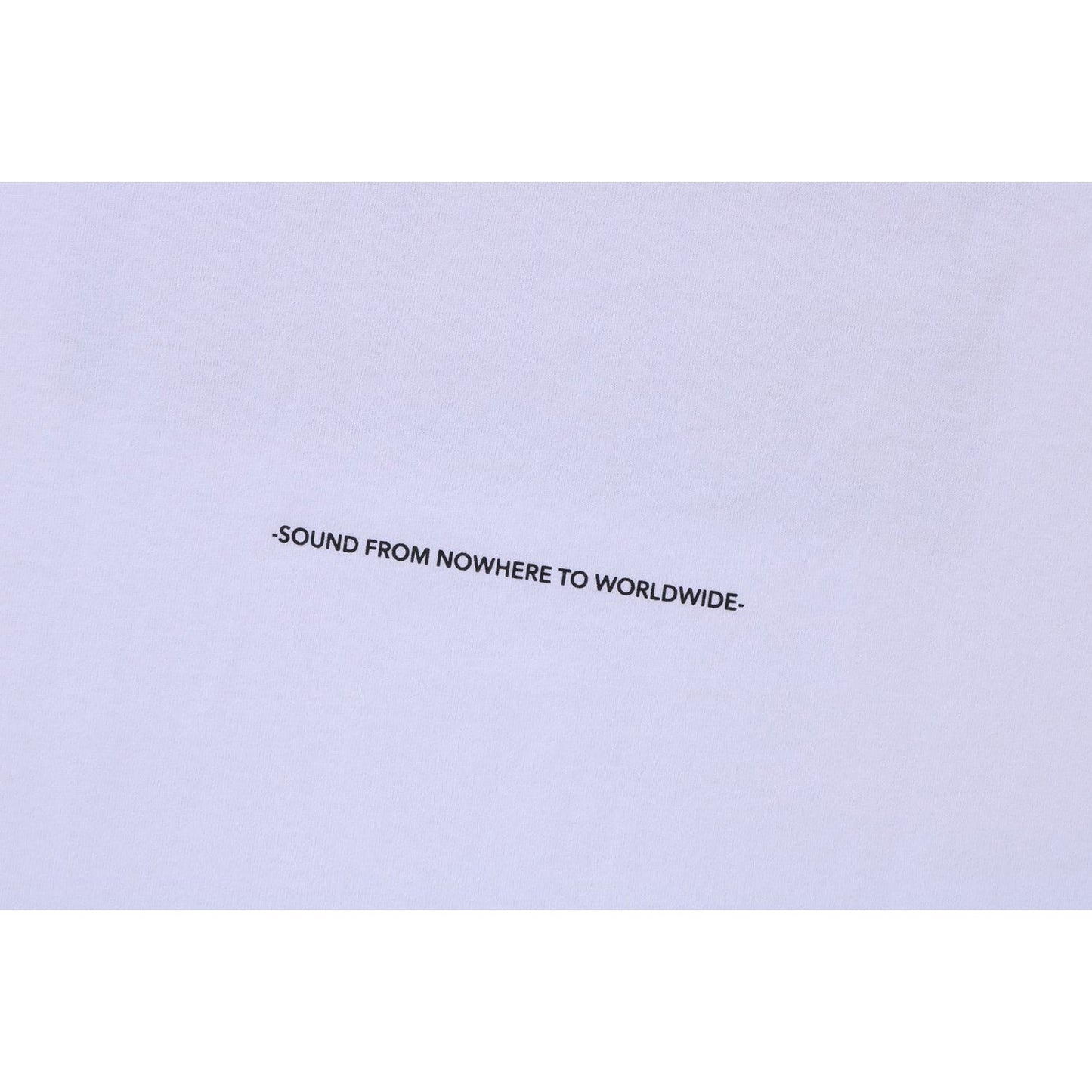 (B)APE SOUNDS LOGO TEE RELAXED FIT MENS