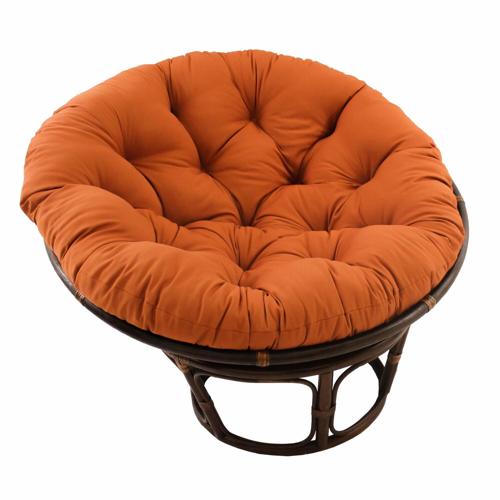 Blazing Needles Twill Solid Papasan Cushion