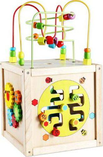 Classic World Toys Multiactivity Cube With Wheels