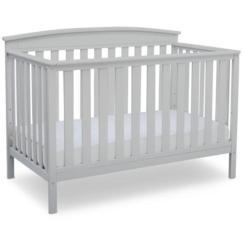 Delta Children Gateway 4-in-1 Convertible Crib, Greenguard Gold Certified, White