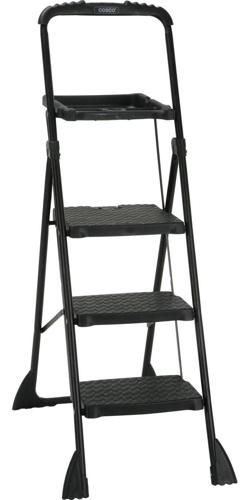 Cosco 3 Step Work Platform Stool-black