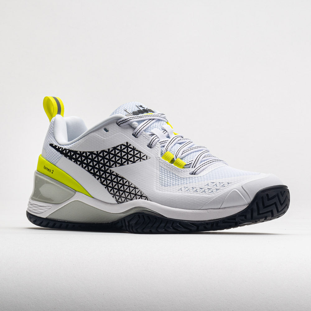 Diadora Blushield Torneo 2 AG Women's  White/Black/Evening Primrose