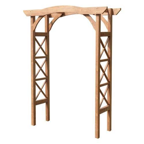 Contemporary Home Living 81 Brown Wood Arbor