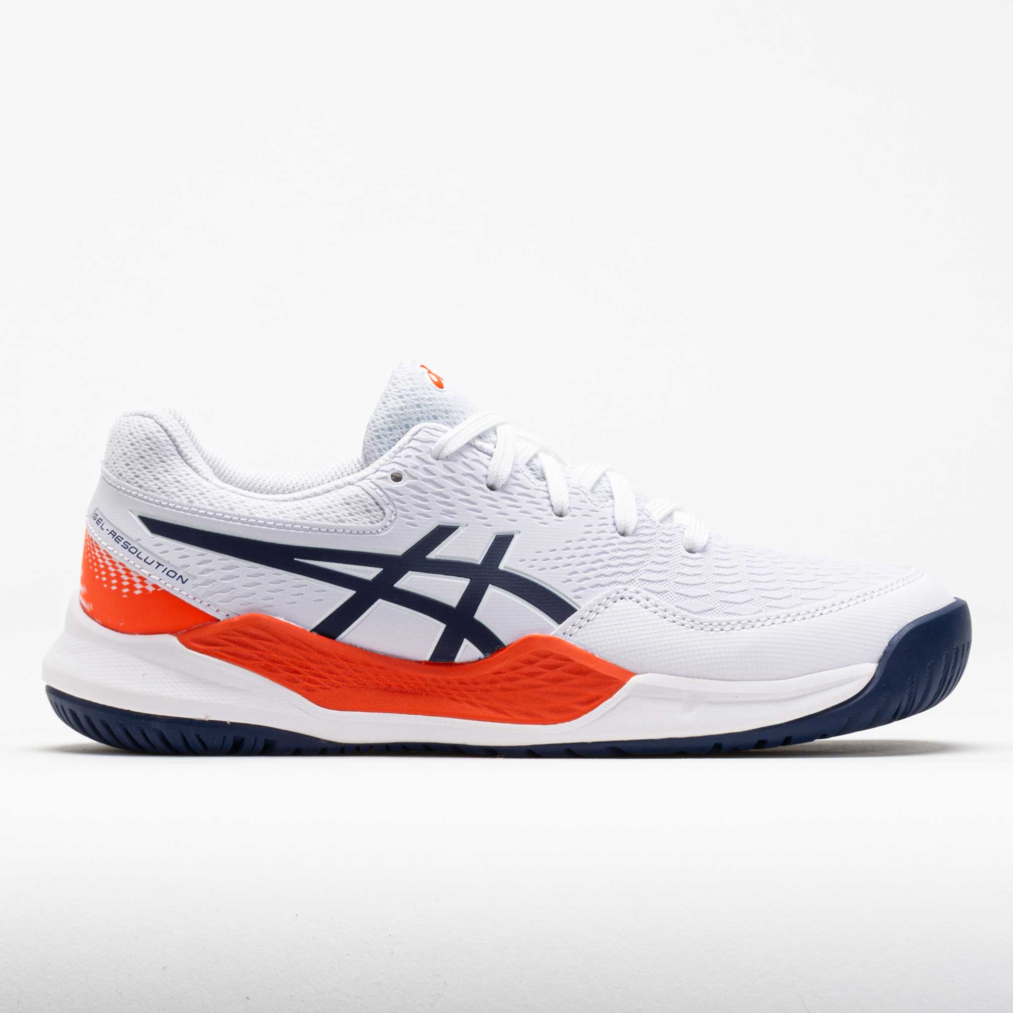 ASICS GEL-Resolution 9 Junior  White/Blue Expanse