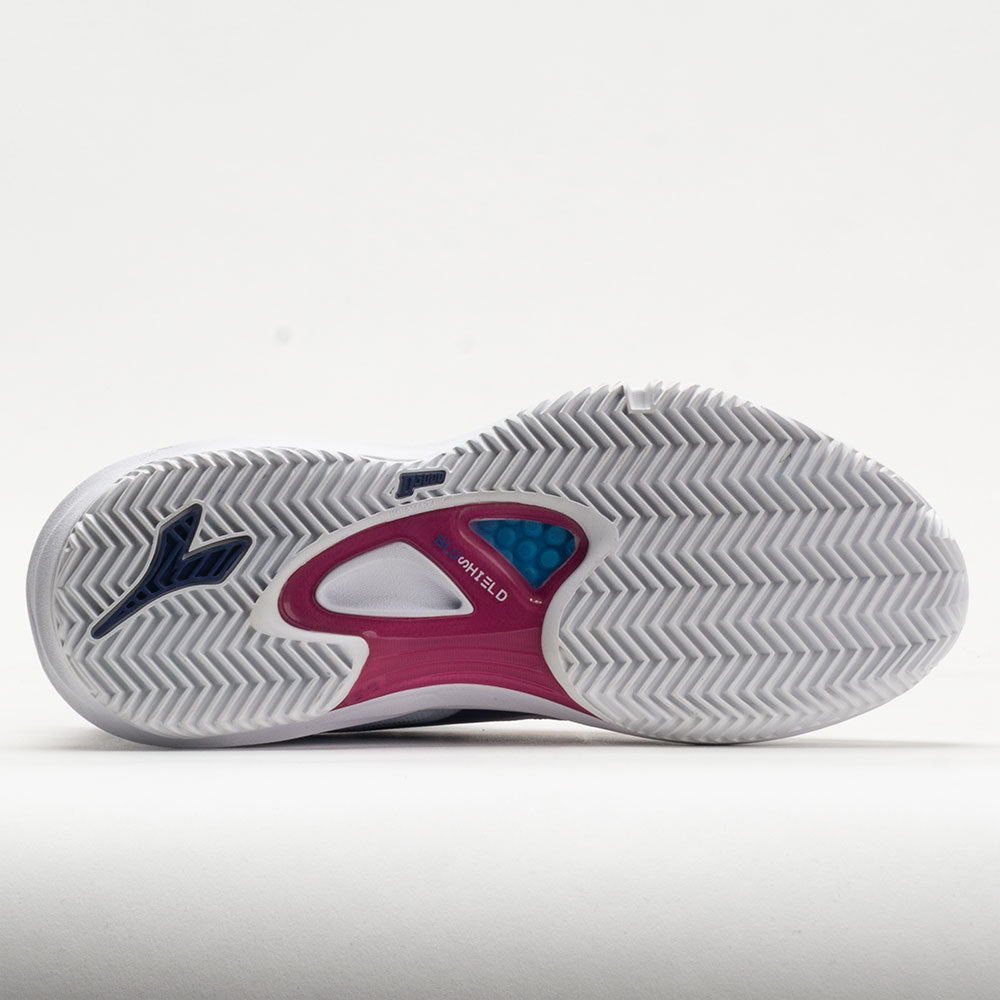 Diadora Speed Blushield Fly 4+ Clay Women's  White/Blueprint/Pink