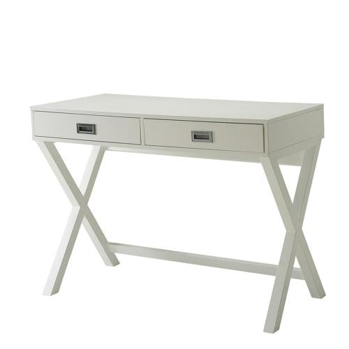 Convenience Concepts 203520W Designs2Go Landon Desk - White - 30*39.75*19 in.