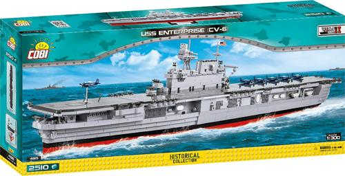 COBI Historical Collection USS Enterprise (CV-6) Navy Ship