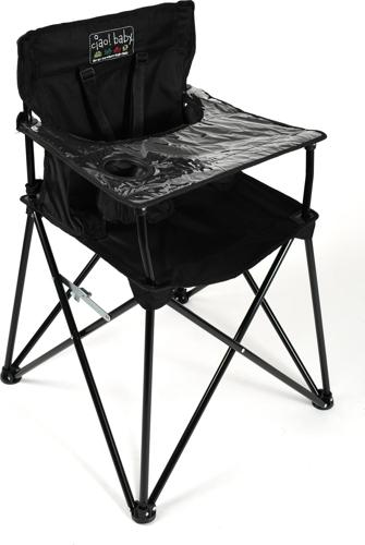 Ciao! Baby Portable High Chair, Black