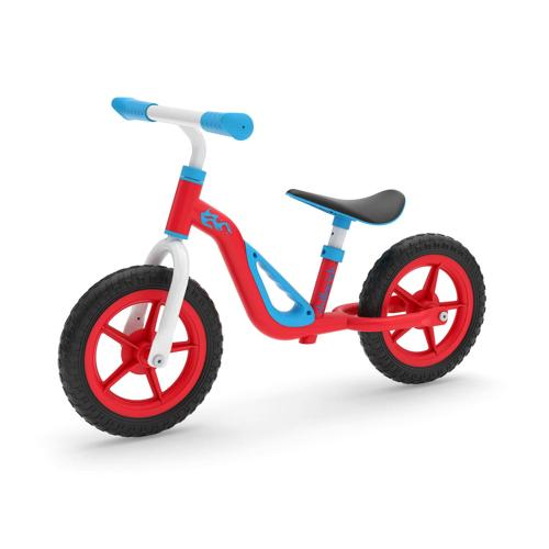 Charlie 10 inch Balance Bike lightweight, Adjustable Seat and Handlebar, Red