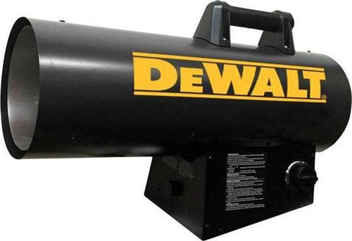 DeWalt DXH125FAV 125,000 BTU/hr. 3000 Sq. Ft. Forced Air LP Gas Portable Heater