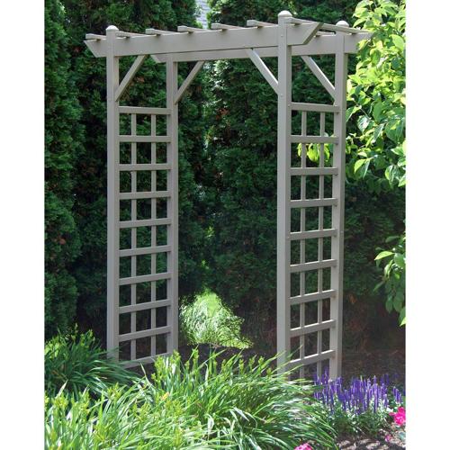 DuraTrel Providence 64*28*85 Mocha Vinyl Arbor