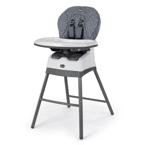 Chicco Stack 1-2-3 Highchair - Dots (Grey)