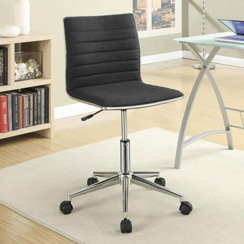 Coaster Furniture Fabric Office Chair With Chrome Base