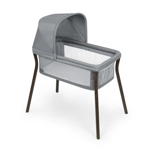 Chicco LullaGo Anywhere LE Portable Bedside Bassinet with Removable Canopy - Mirage (Grey)