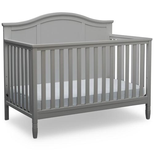Delta Children Madrid 5-in-1 Baby Crib, Grey