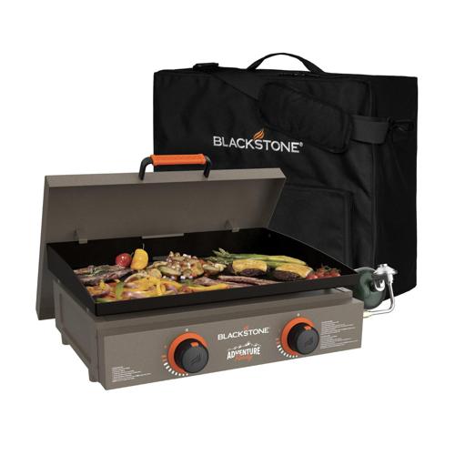 Blackstone Adventure Ready 22 Propane Griddle Gift Set in Outback Tan