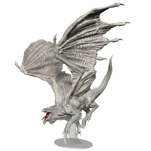 D&D Icons of the Realms:Adult White Dragon Premium Figure - Painted Miniature, RPG, Dungeons and Dragons