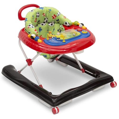 Delta Children Lil Goal Keeper 2-in-1 Baby Walker, Soccer