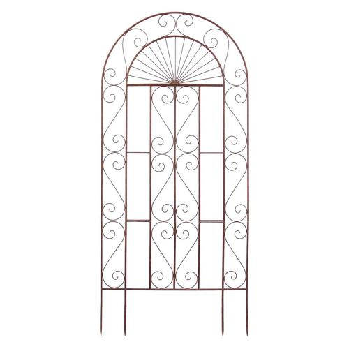 Deer Park Ironworks Sunset Garden Steel Trellis