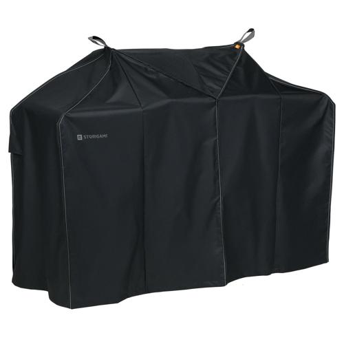 Classic Accessories Storigami Easy Fold Water-Resistant 58 Inch BBQ Grill Cover, Charcoal Black