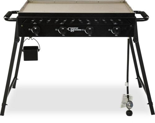 Country Smokers, 4-Burner Portable Griddle, The Highland-Horizon Series 597 sq in cooking space