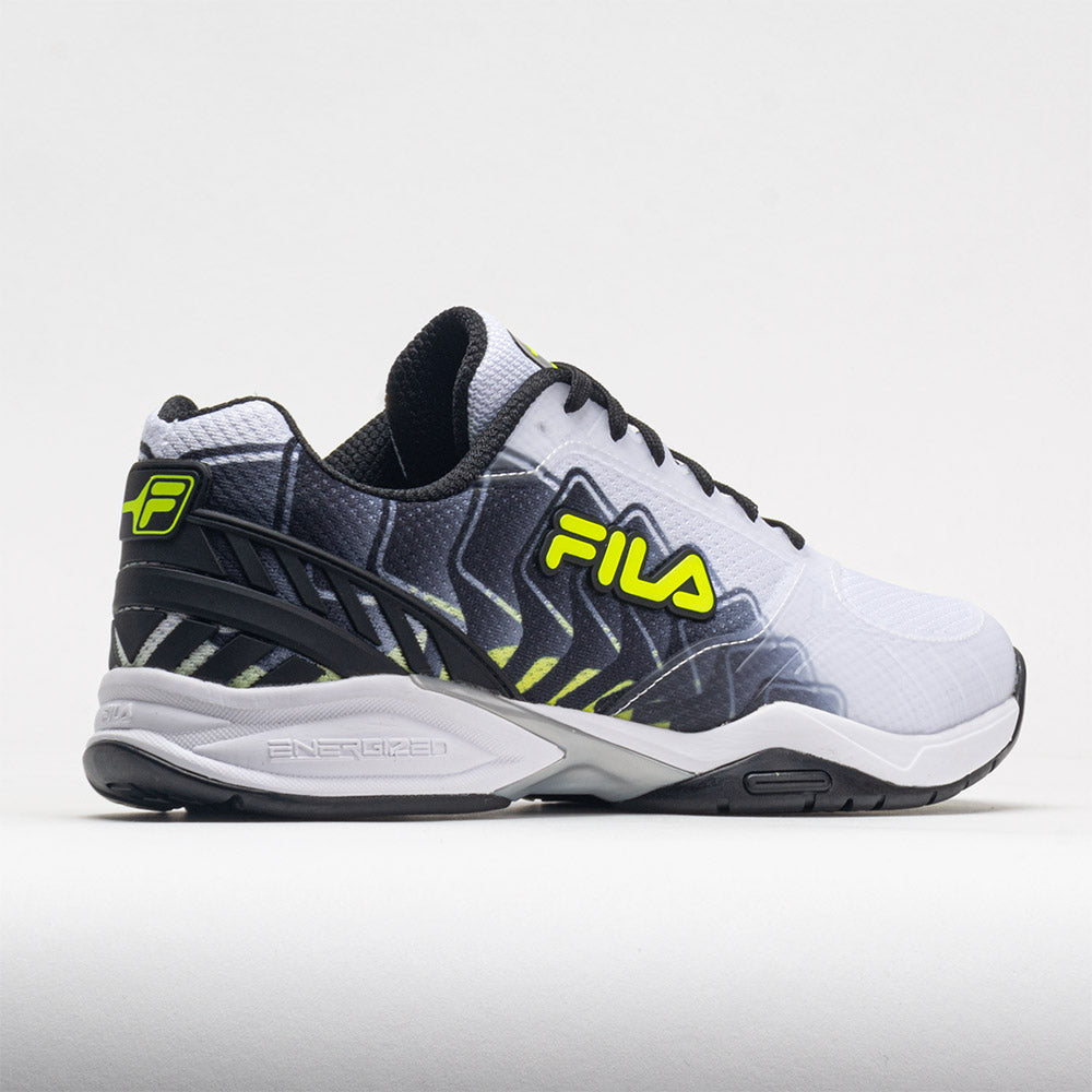 Fila Volley Zone Men's  White/Black/Safety Yellow