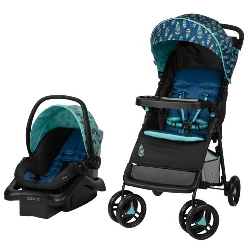 Cosco Lift and Stroll DX Travel System, Featherly