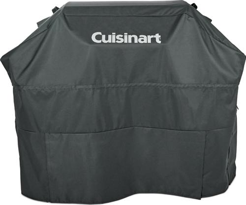 CuisinartA Heavy-Duty Barbecue Gray 4-5 Burner Gas Grill Cover - UV Protected, Wind and Water Resistant
