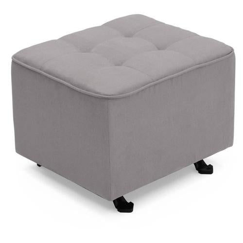 Delta Children Nursery Tufted Gliding Ottoman, (Choose Your Color)
