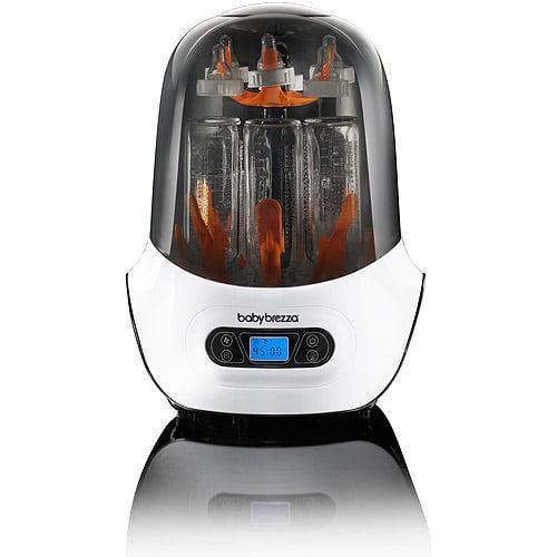 Baby Brezza Baby Bottle Sterilizer and Dryer Machine a Electric Steam Sterilization - Universal Fit - Pacifiers, Glass, Plastic, and Newborn Feeding Bottles