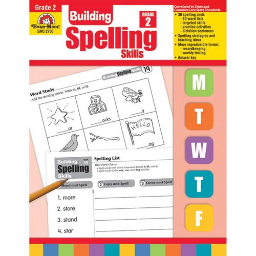 Building Spelling Skills, Teacher's Edition, Grade 2 | Bundle of 2 Each