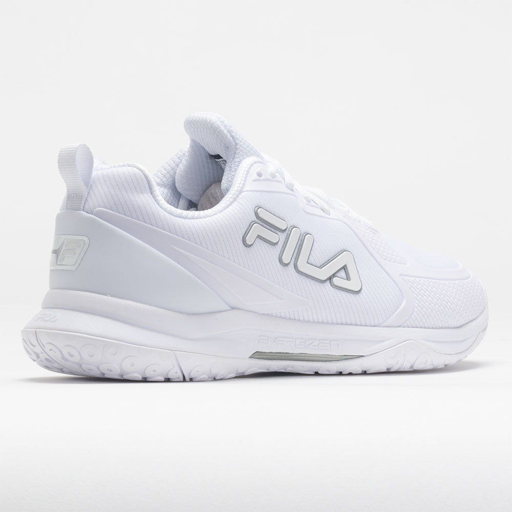 Fila Volley Burst Women's  White/White/Metallic Silver