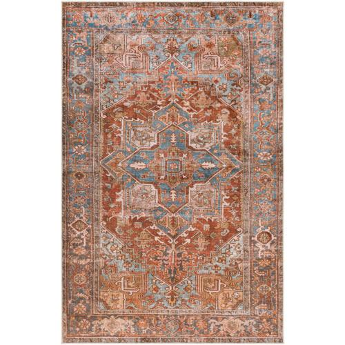 Art of Knot Stacia Denim Traditional 8'*10' Machine Washable Area Rug