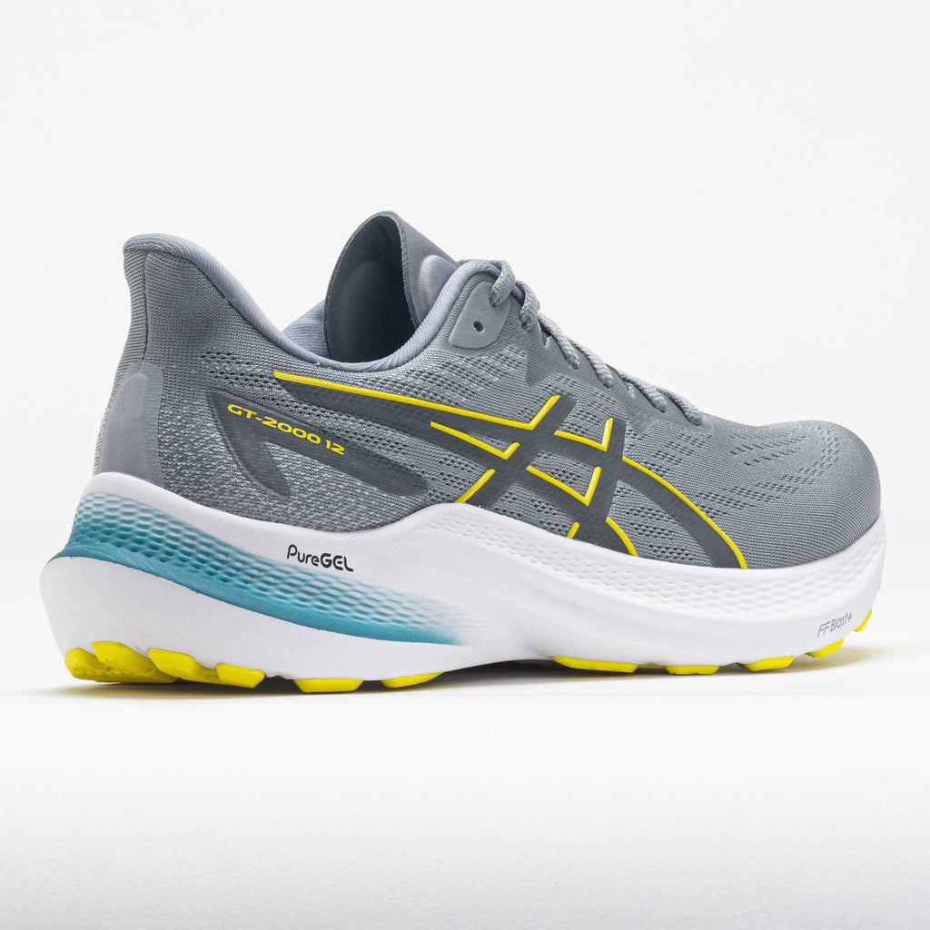 ASICS GT-2000 12 Men's  Sheet Rock/Bright Yellow
