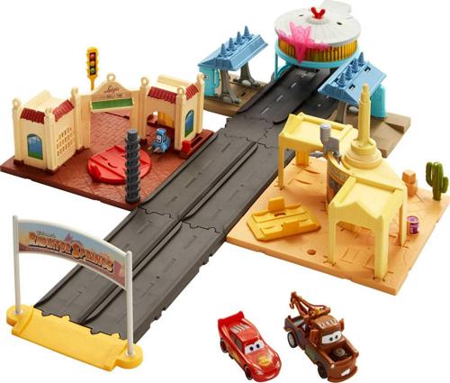 Disney and Pixar Cars Toys On The Road Radiator Springs Tour Playset
