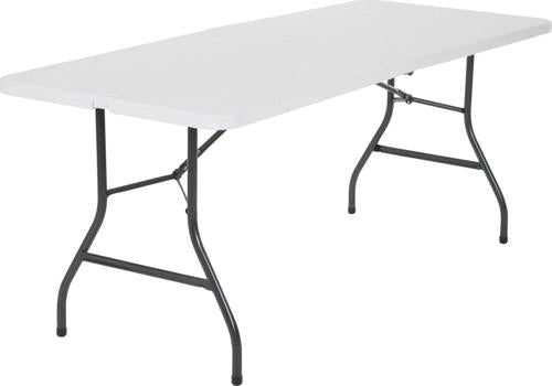 Cosco 6ft Folding Table In White Speckle