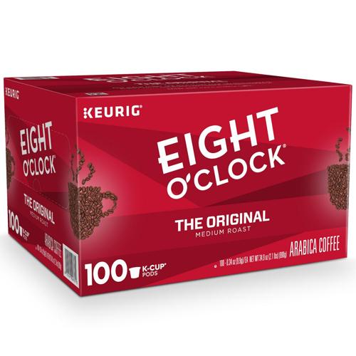Eight O'Clock The Original Medium Roast K-Cup Coffee Pods, 100 Ct.
