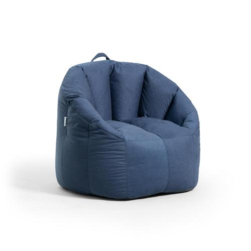 Big Joe Milano Bean Bag Chair, Cobalt Lenox Denim