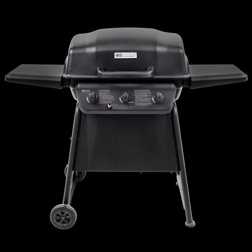 Char-Broil 3 Burner Black Propane Gas Grill