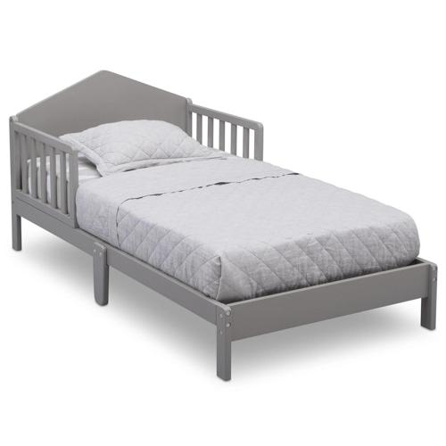 Delta Children Homestead Toddler Bed, Greenguard Gold Certified, Gray