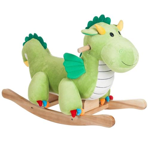 Dagwood Dragon Rocking Horse Animal Ride On Toy by Happy Trails