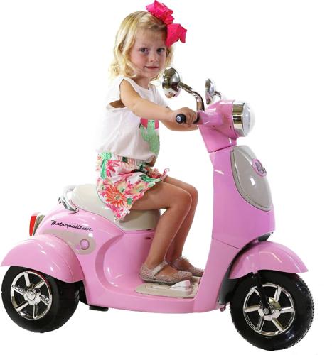 6 Volt Honda Metropolitan Pink Battery Powered Ride-on - Perfect for your darling little girl!