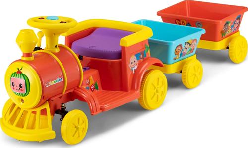 CoComelon Choo Choo Train 6V Ride-On Toy By Kid Trax, One Rider, Toddlers Up To 44 lbs.