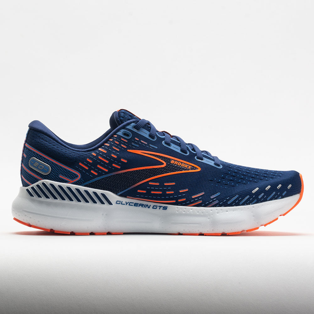 Brooks Glycerin GTS 20 Men's  Blue Depths/Palace Blue/Orange